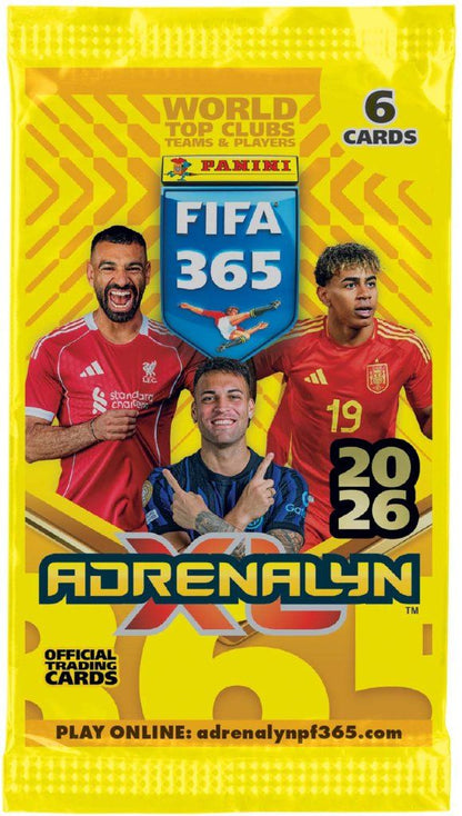 Panini 2026 FIFA 365 Adrenalyn XL Trading Cards Booster Box SEALED