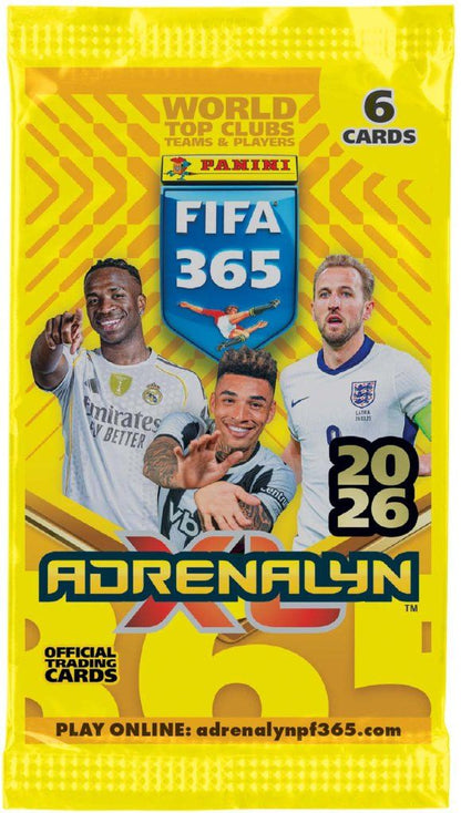 Panini 2026 FIFA 365 Adrenalyn XL Trading Cards Booster Box SEALED