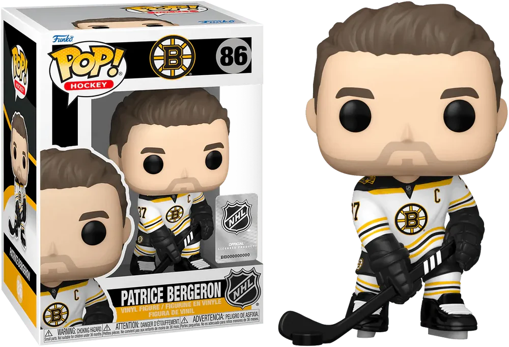 NHL: Bruins - Patrice Bergeron (Road Jersey) Pop! Vinyl