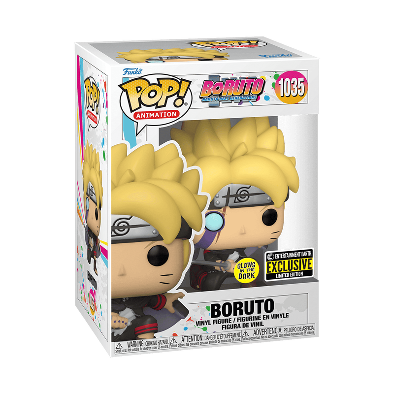 Funko Pop! Boruto #1035 boxed packaging