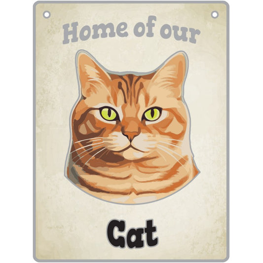 Ginger Tabby - Pet Sign