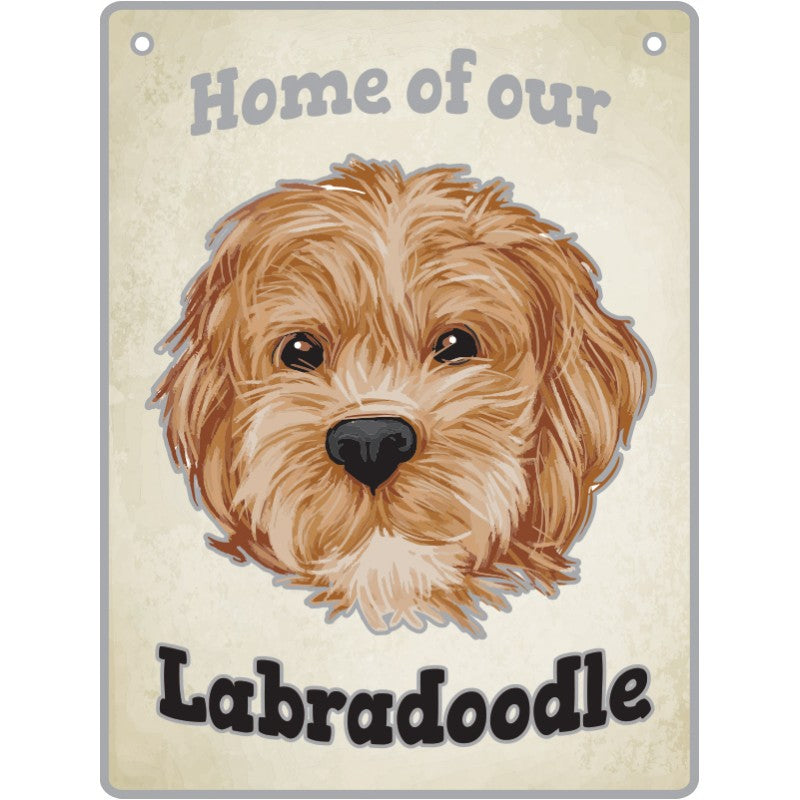 Labradoodle - Pet Sign