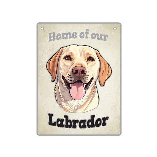 Labrador, Yellow - Pet Sign