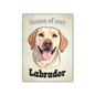 Labrador, Yellow - Pet Sign