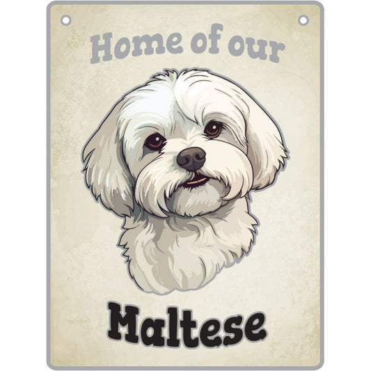 Maltese - Pet Sign