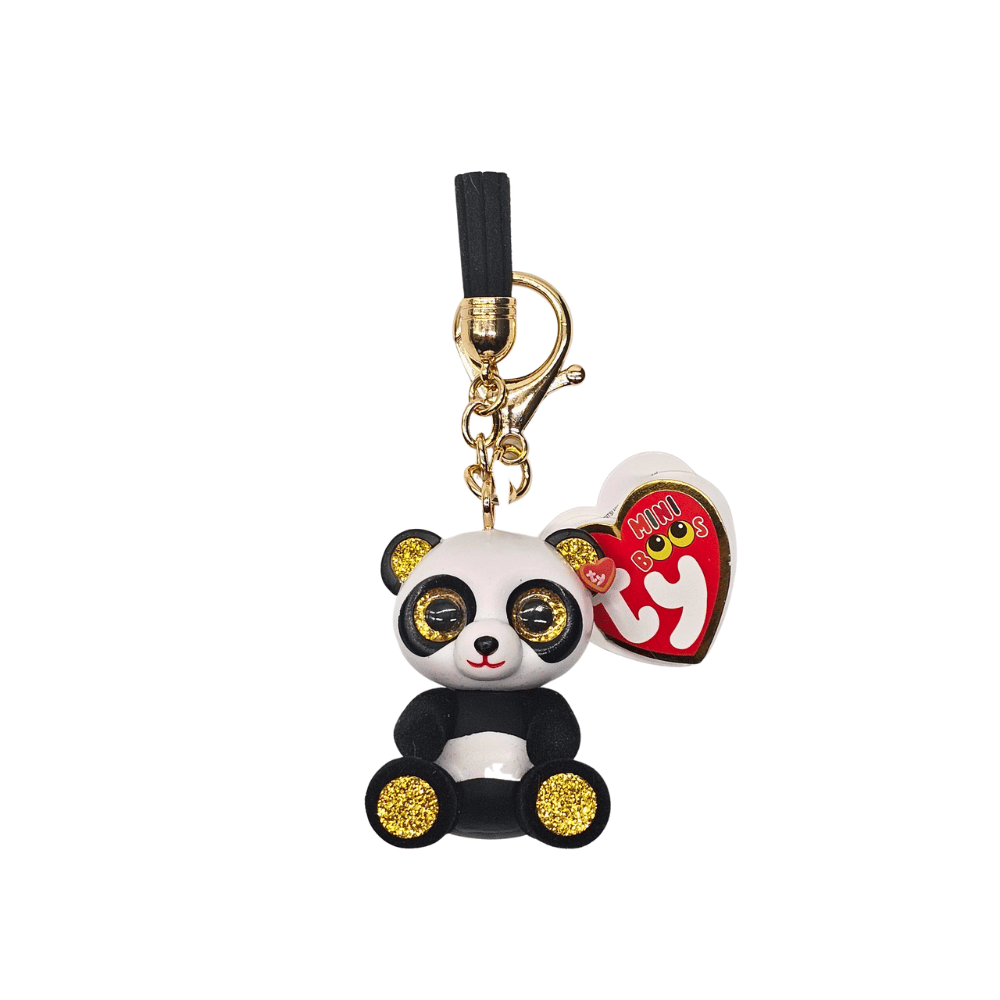 Ty Mini Boos Keyring - Chi Panda