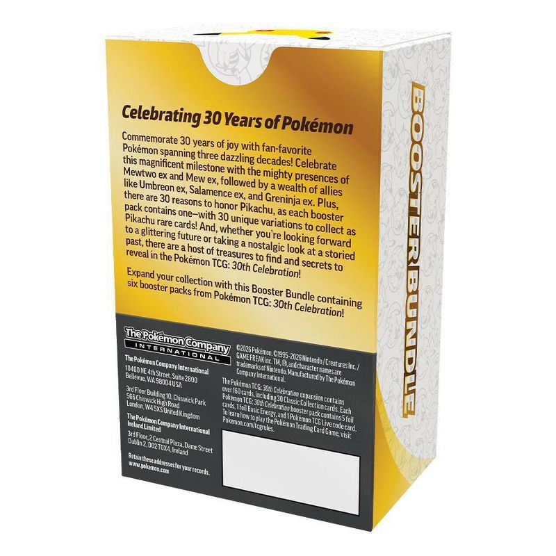 Pokémon TCG 30th Celebration Booster Bundle Box – product photo 2