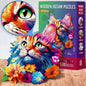 Escpe Welt Cat 200pc Wooden Jigsaw Puzzle
