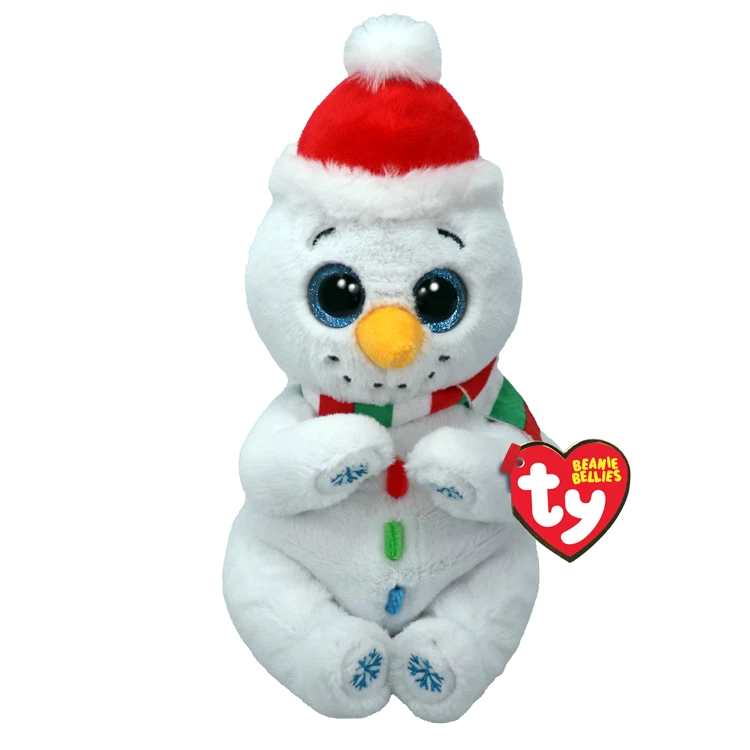 TY Beanie Bellies Weatherby Snowman