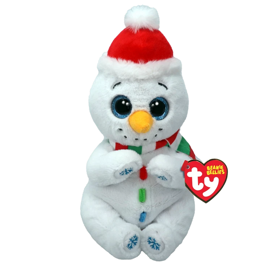 TY Beanie Bellies Weatherby Snowman