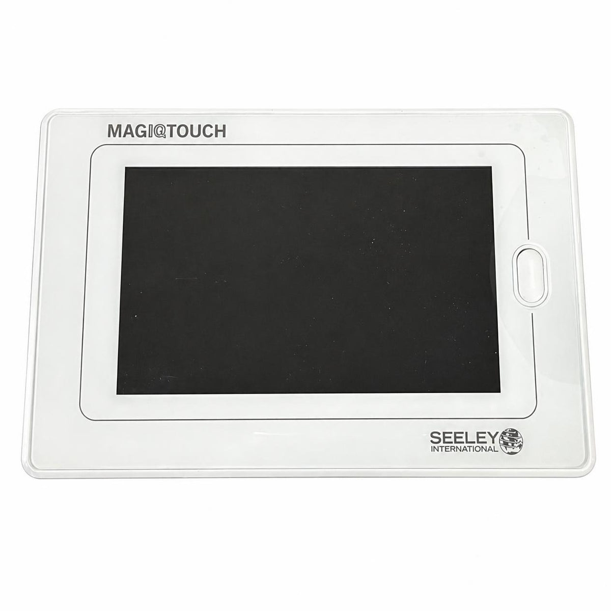 Seeley International MagIQtouch 094298 wired controller front, Canva background cleanup