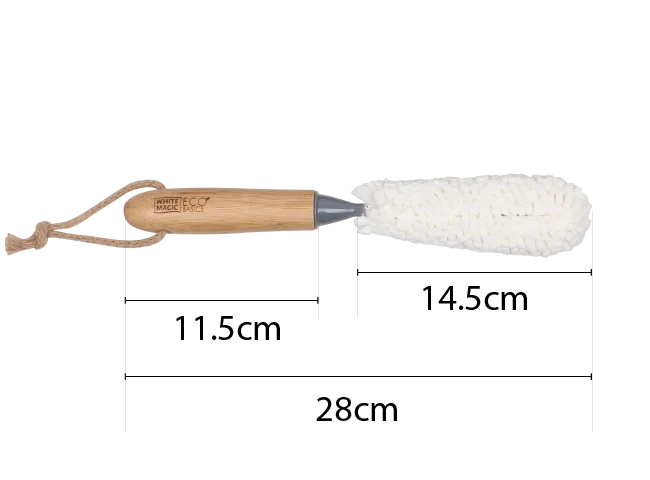 White Magic Eco Basics Stemware Brush