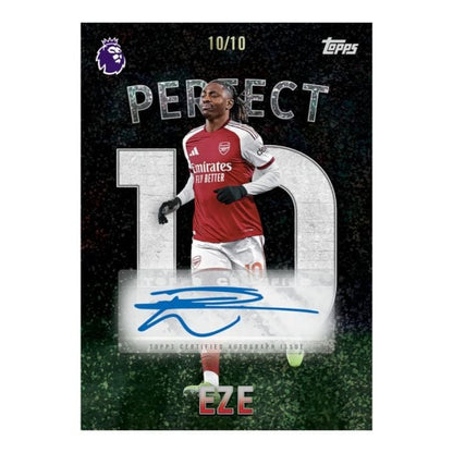 Example Premier League 2026/2027 card — random contents, not guaranteed