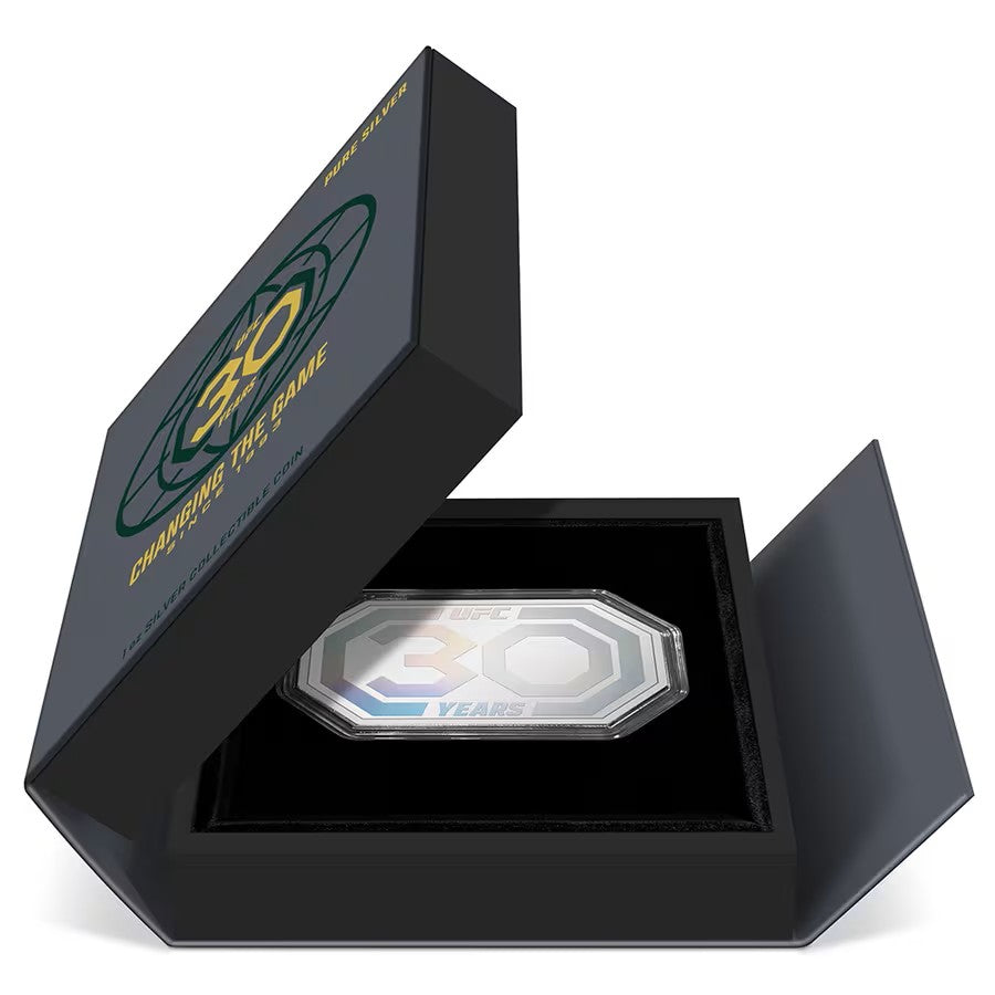 2023 Niue UFC ® 30 Years Changing The Game $2 1oz Silver Proof Coin