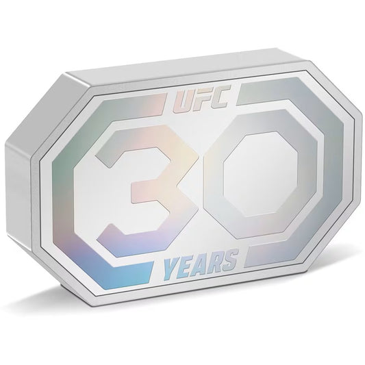 2023 Niue UFC ® 30 Years Changing The Game $2 1oz Silver Proof Coin