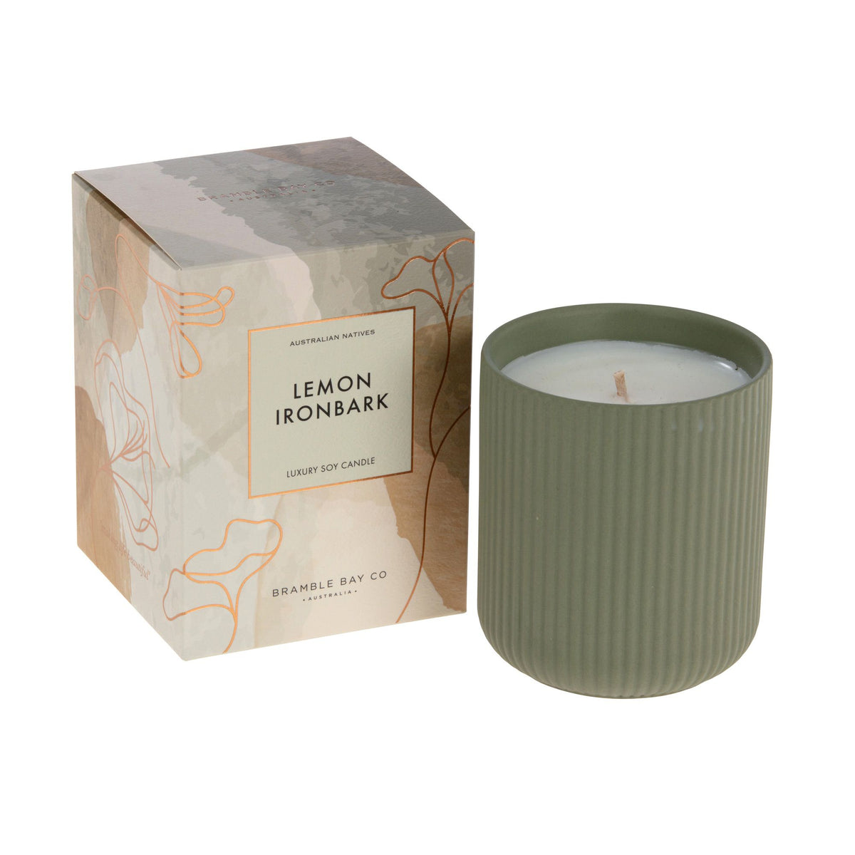 Bramble Bay Co Lemon Ironbark 270g Soy Candle