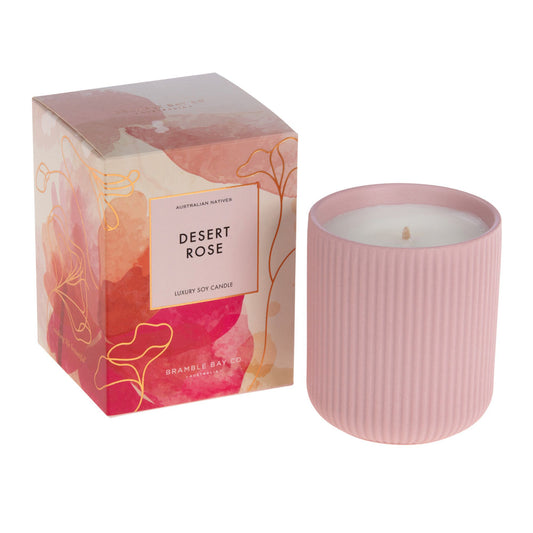 Bramble Bay Co Desert Rose 270g Soy Candle