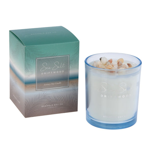 Bramble Bay Co Sea Salt & Driftwood 300g Soy Candle