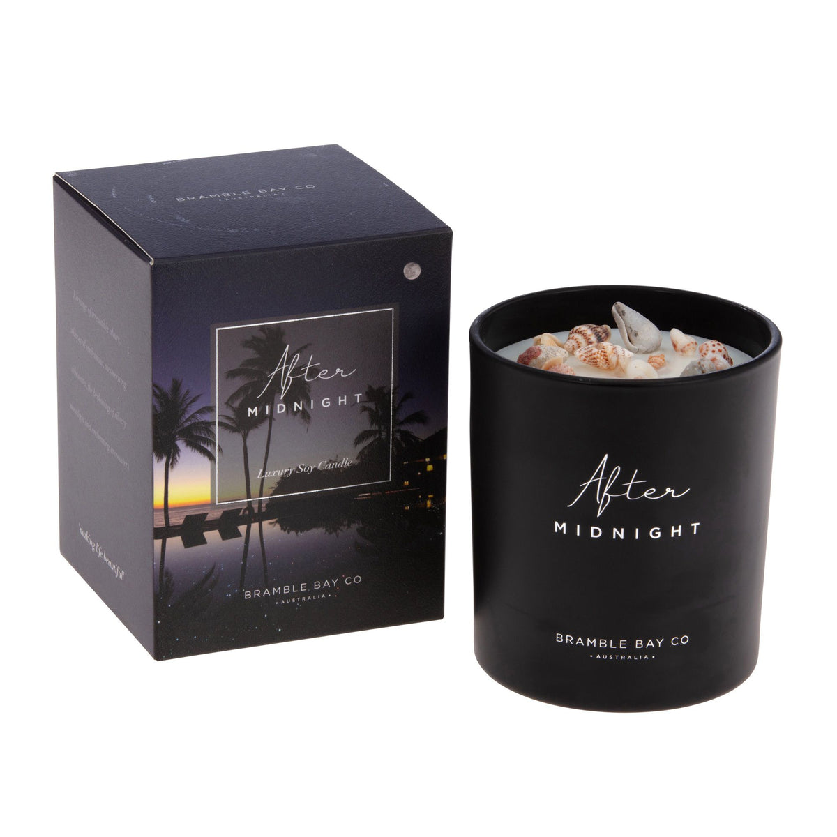 Bramble Bay Co After Midnight Ocean After Dark Candle
