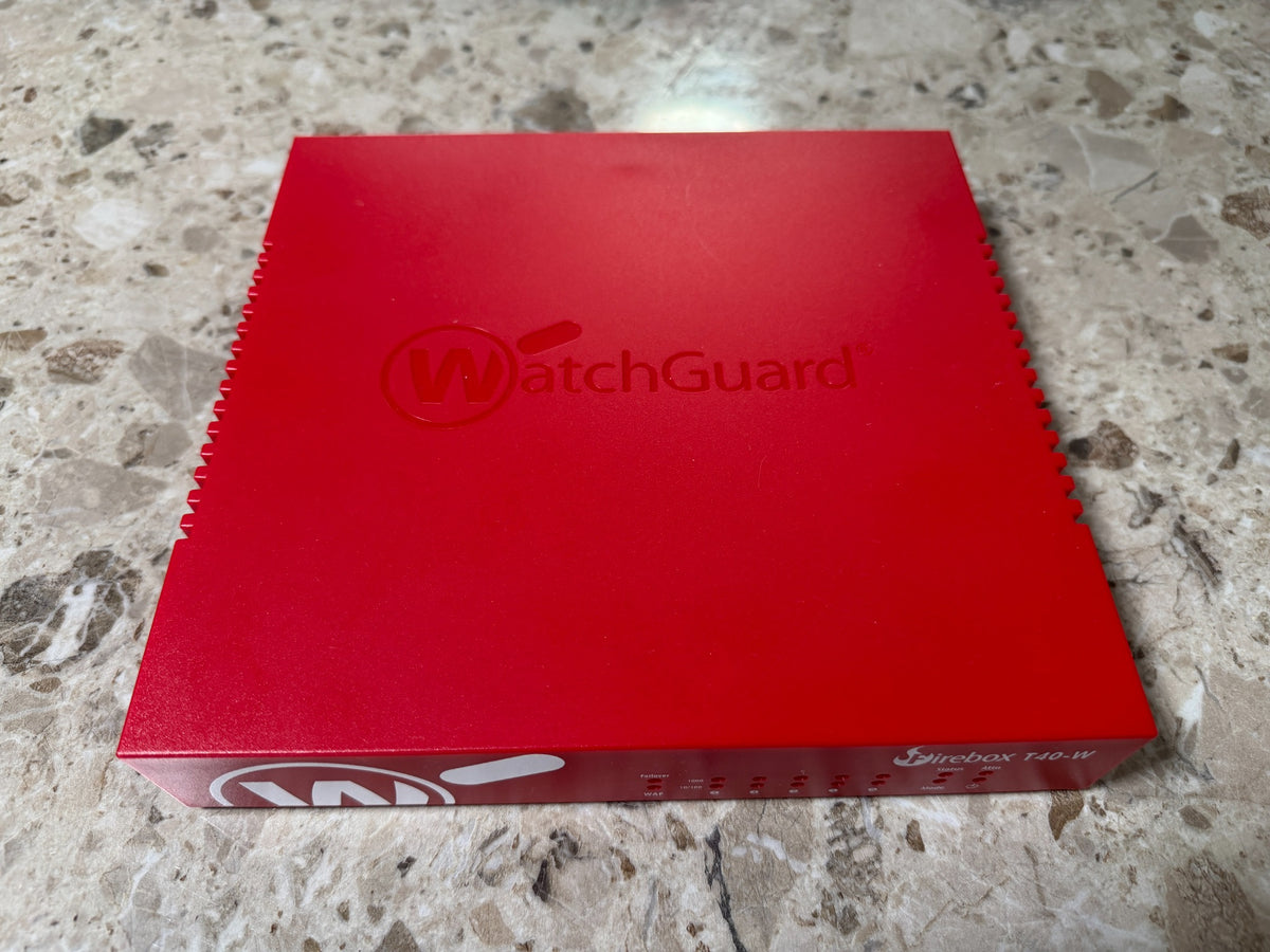 Actual used WatchGuard Firebox T40-W front and top
