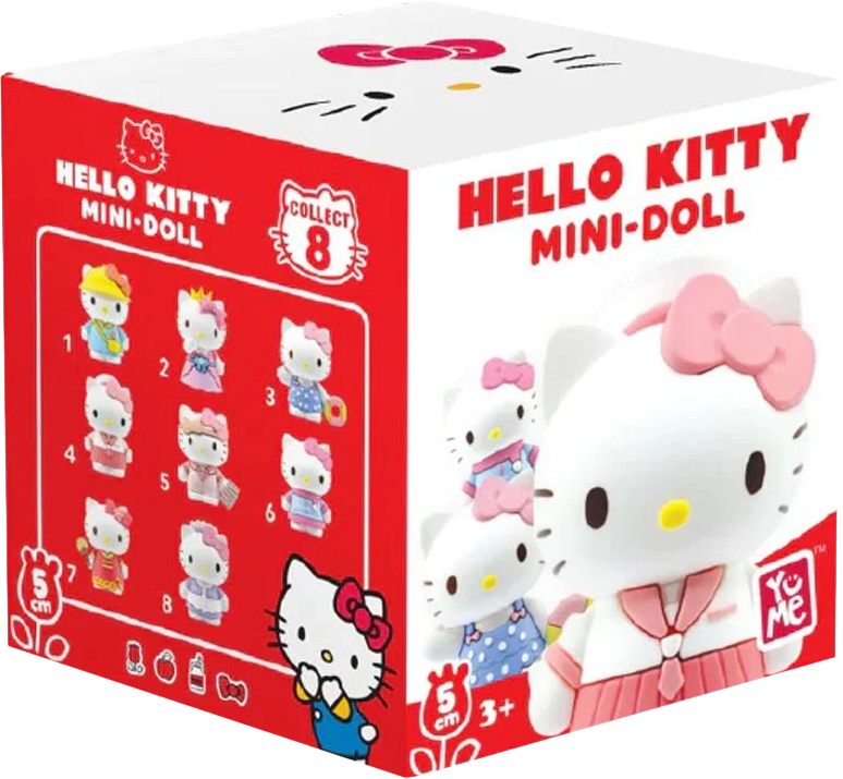 Hello Kitty - Dress Up Diary Mini-Doll Blind Box Vinyl Figure (Single Unit)