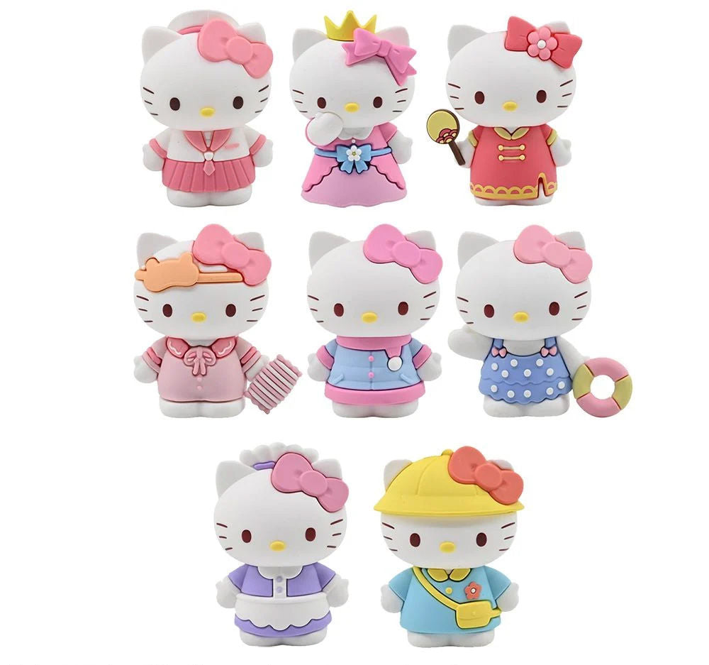 Hello Kitty - Dress Up Diary Mini-Doll Blind Box Vinyl Figure (Single Unit)