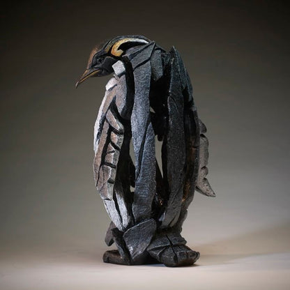 Edge Sculpture - Penguin with Baby Chick